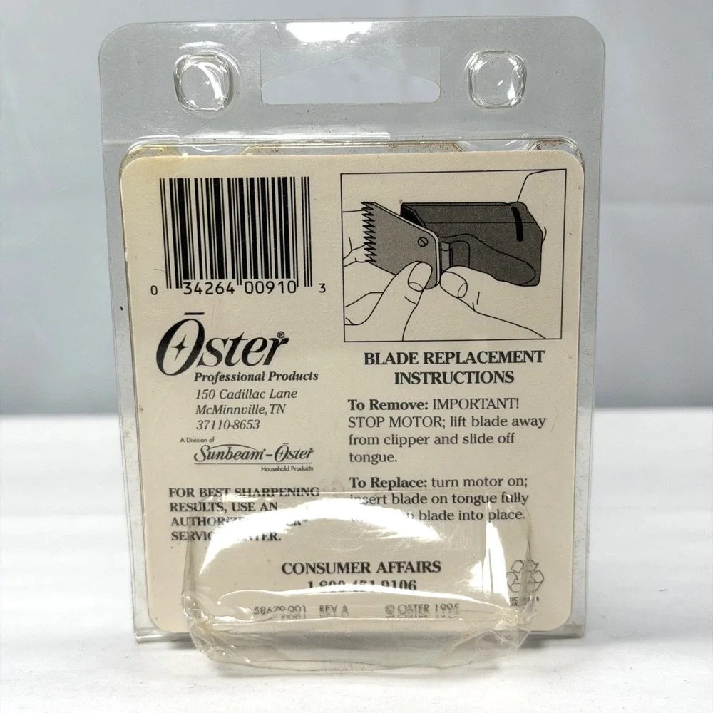 Oster Blade 919-16 sz 7F for A5 Clippers NOS Ostercote USA New Replacement New